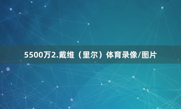 5500万2.戴维（里尔）体育录像/图片