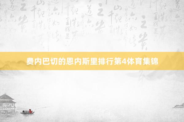 费内巴切的恩内斯里排行第4体育集锦