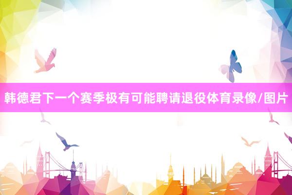 韩德君下一个赛季极有可能聘请退役体育录像/图片