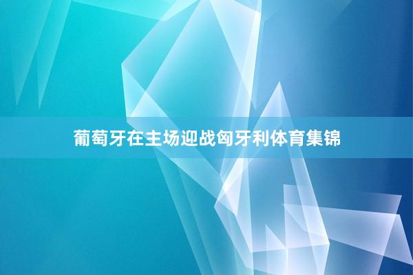 葡萄牙在主场迎战匈牙利体育集锦