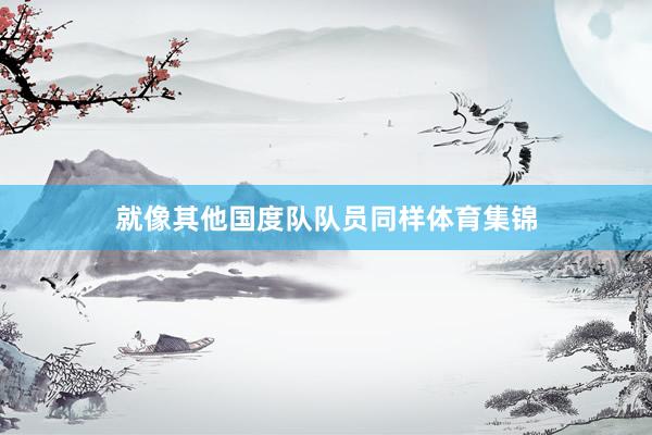 就像其他国度队队员同样体育集锦