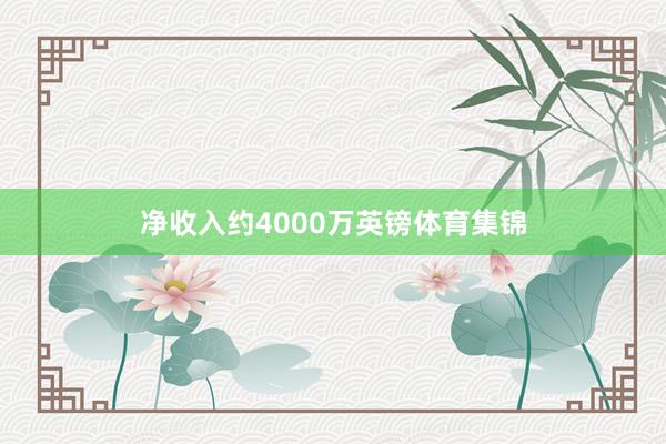 净收入约4000万英镑体育集锦