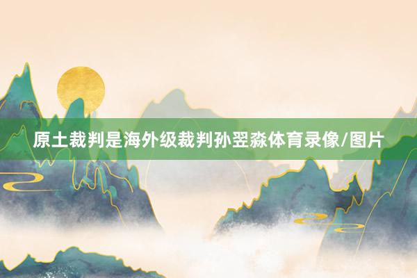原土裁判是海外级裁判孙翌淼体育录像/图片